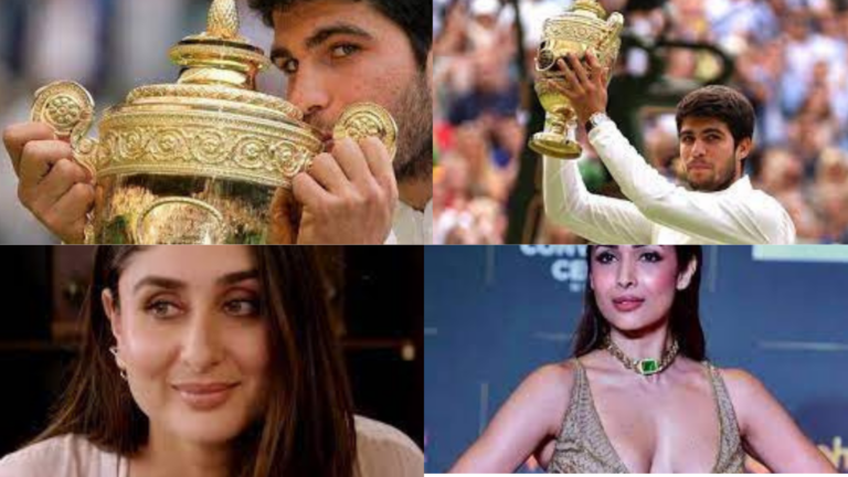 Carlos Alcaraz Claiming Maiden Wimbledon Title with Victory over Novak Djokovic: Celebs Kareena Kapoor, Ayushmann Khurrana, Neha Dhupia, Malaika Arora, Sonam Kapoor reacts