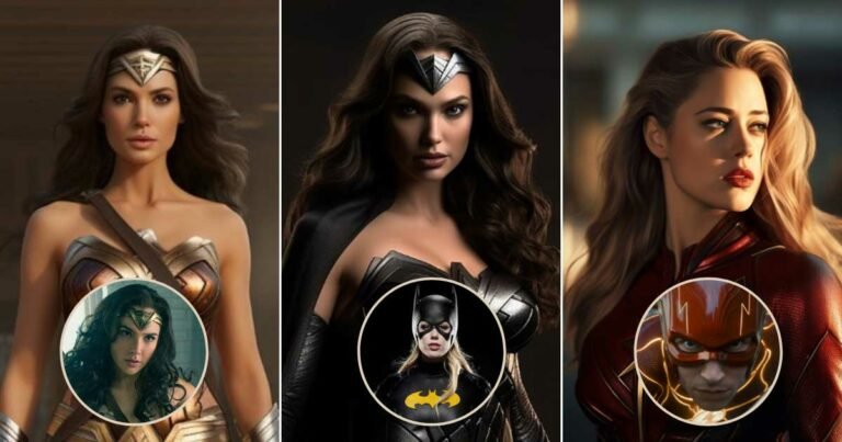 Beloved actresses become iconic superheroes in ai magic unveiling.
