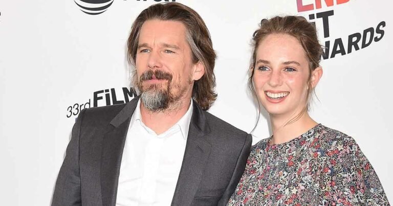 Ethan hawke overcomes flight cancellations and bus journey to attend wildcat premiere at toronto international film festival shares experience.