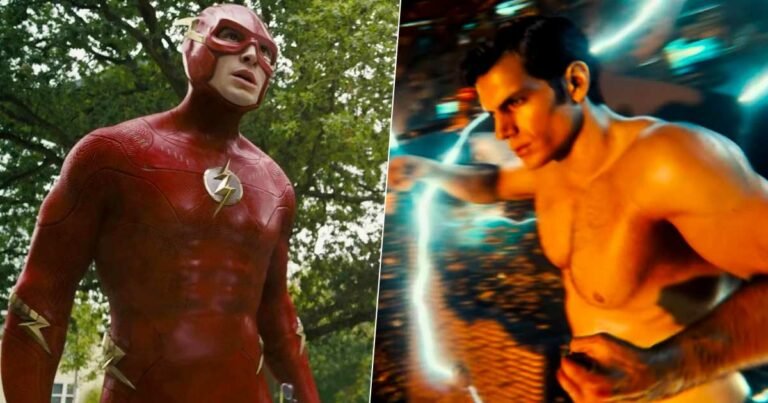 Ezra millers flash receives harsh criticism from vfx artists for mediocre cgi comment references polar express superman following henry cavills appearance.