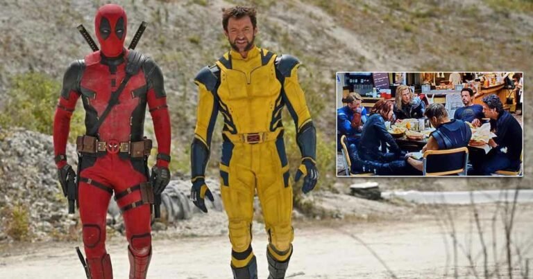 Is deadpool 3 climax leaked reports suggest ryan reynolds hugh jackmans mcu debut film will conclude similar to avengers shawarma scene.