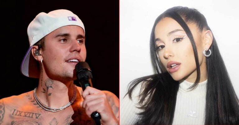 Justin biebers embrace of ariana grande in a viral throwback video raises discomfort and sparks criticism as online users deem him a red flag from the start.