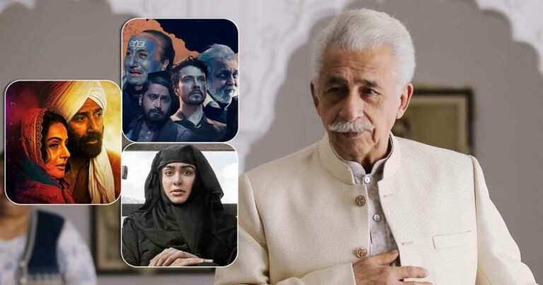Naseeruddin shah criticizes kerala story gadar 2 claims they promote jingoism concerned about popularity of films like kashmir files.