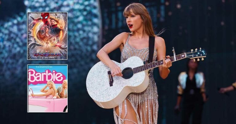 Taylor swifts the eras tour box office advance booking can it surpass barbies 155 million debut outdoing spiderman no way homes prepandemic sales.